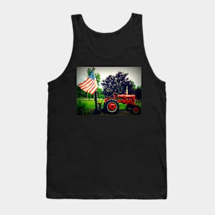 Farmall and Flag Tank Top